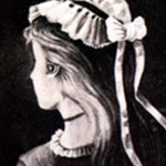 young lady old woman
