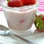 low fat strawberry yogurt