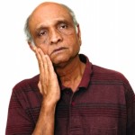 man with Post-traumatic stress disorder