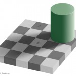 checker shadow illusion