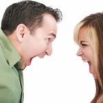 husband and wife arguing