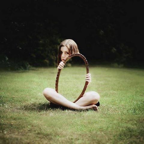 Scary mirror illusion